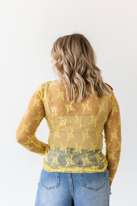 TH1221 YELLOW LACE  (7 PIECE)