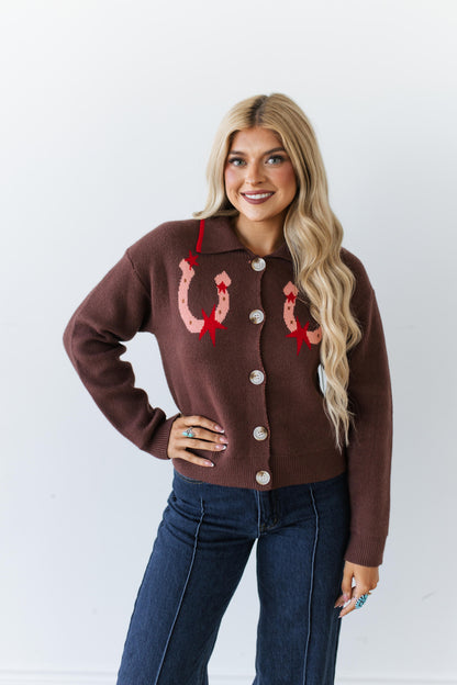 TH3921 DOUBLE HORSESHOE SWEATER(7 Piece)