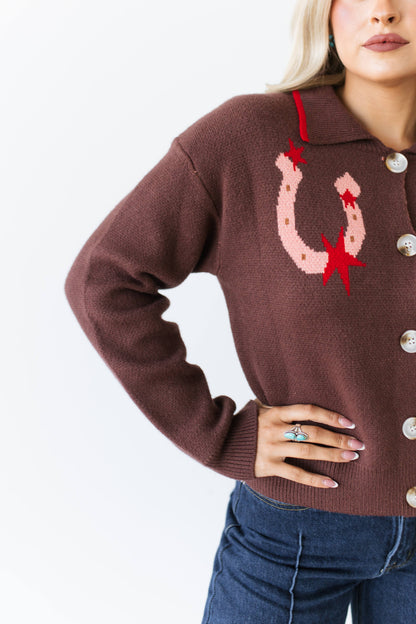 TH3921 DOUBLE HORSESHOE SWEATER(7 Piece)