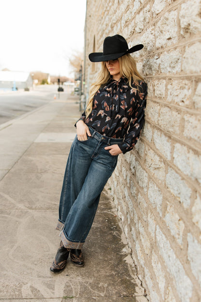 TH201 DENIM CUFF JEANS (7 PIECES)