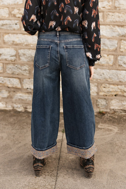 TH201 DENIM CUFF JEANS (7 PIECES)