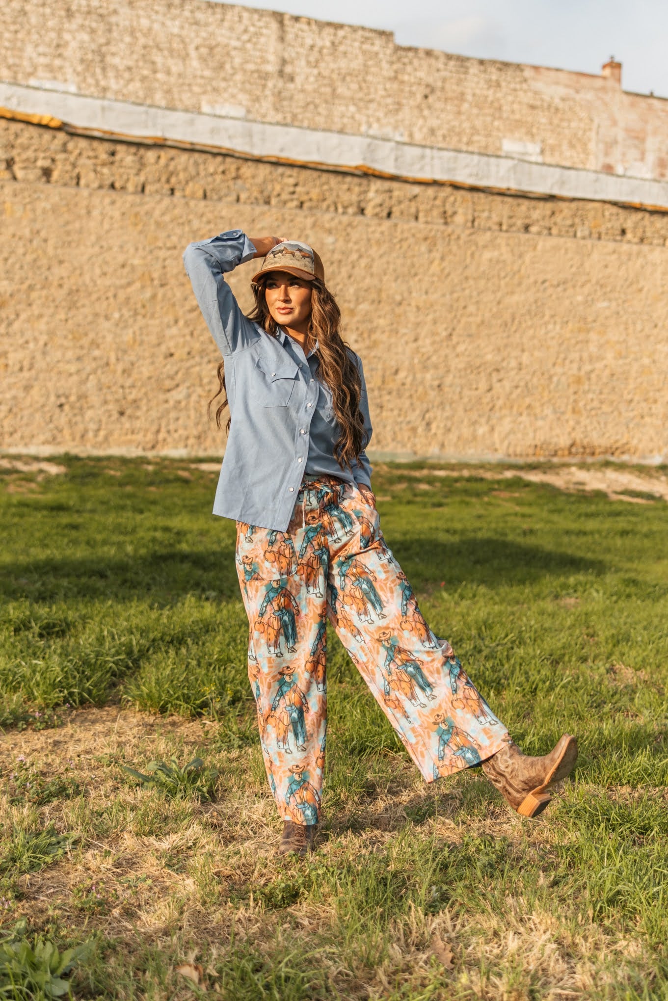 TH2109 STANDING COWBOY PANT (7 Piece)