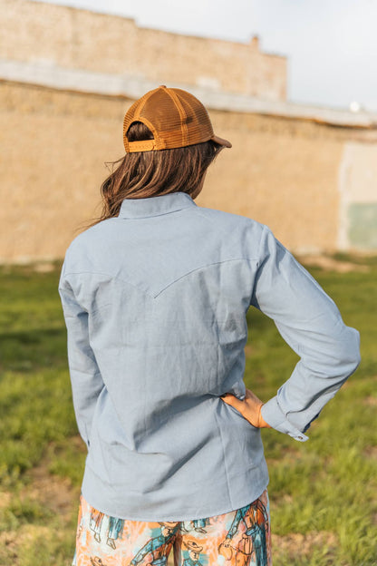 Wild Horses Trucker Hat – Brown