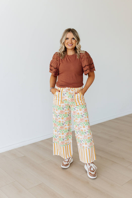 TH2109 SPRING FLORAL BUFFALO (7 Pieces)
