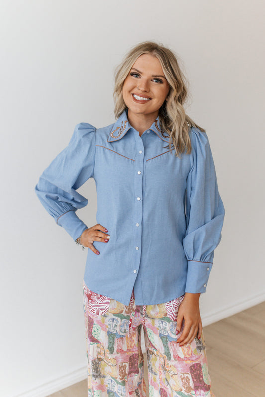 TH11 CHAMBRAY - HORSESHOE (7 PIECE)