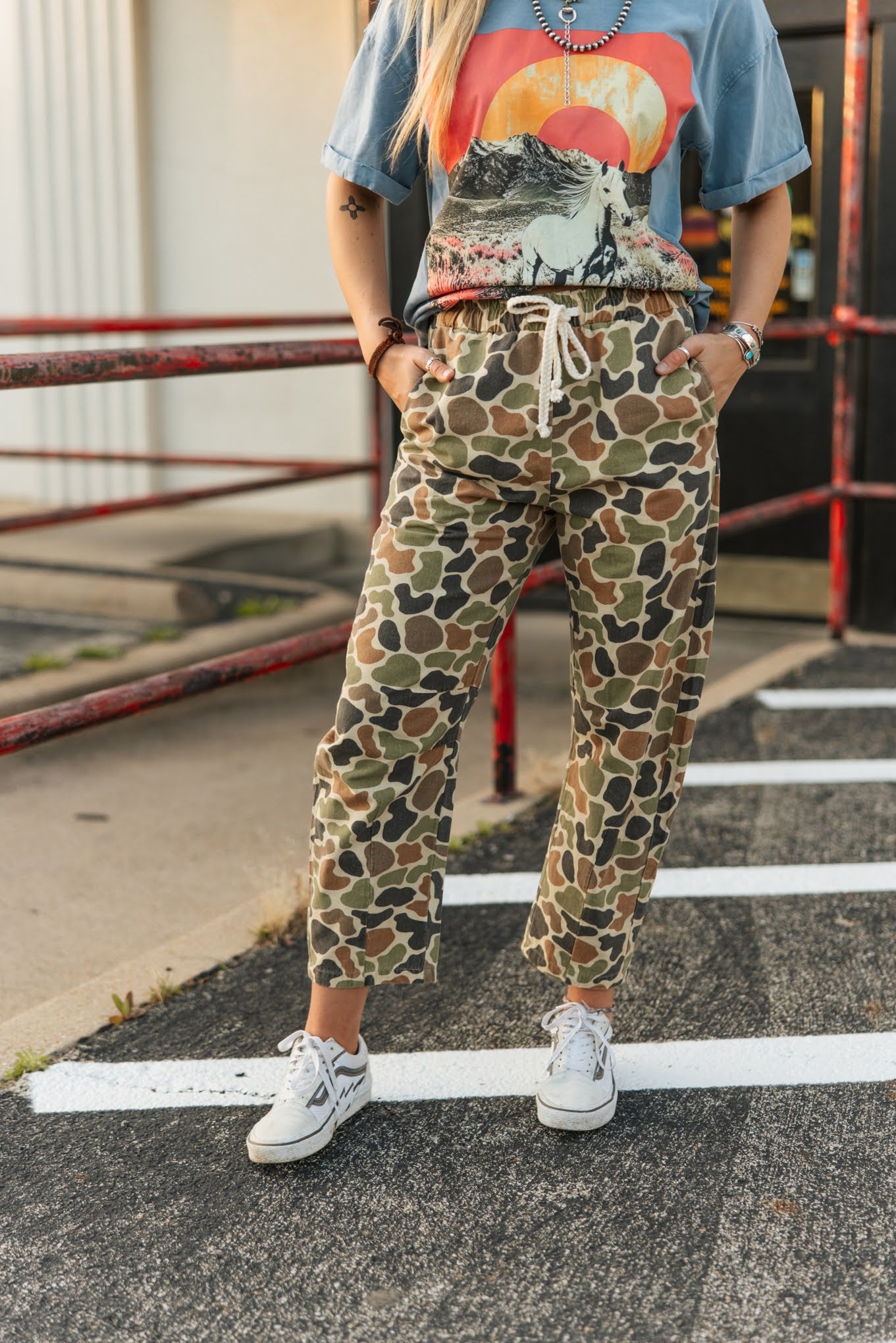TH2107 DUCK CAMO BARREL PANT (7 PIECE)