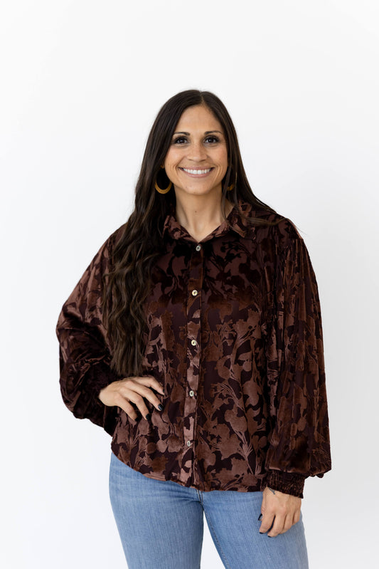 TH23 CHOCALATE VELVET TOP (7 Piece)