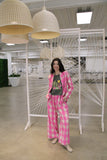 TH56 PINK GINGHAM  PANT (1 Piece)