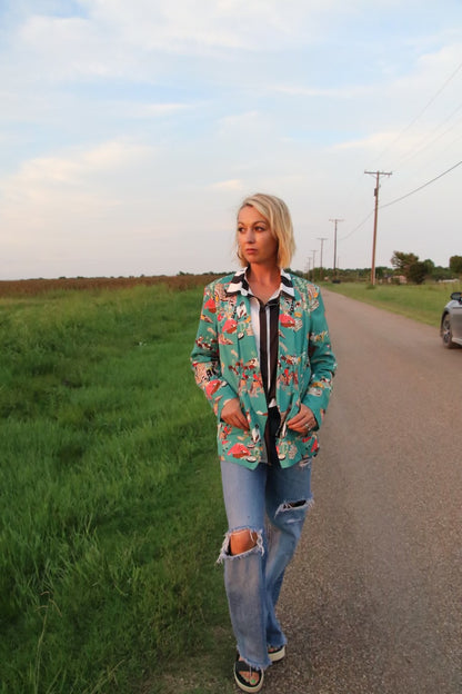 TH1200 S165 TURQ WAGON BLAZER (1 Piece)