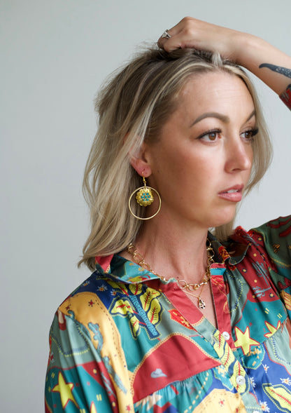 3258 R3-69 GOLD EARRING