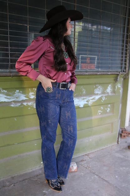 TH409 TROUSER DARK BOOT STICH 26