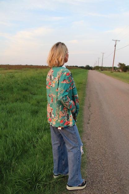 TH1200 S165 TURQ WAGON BLAZER (1 Piece)