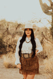 TH75 IVORY RUFFLE TOP (7 Piece)