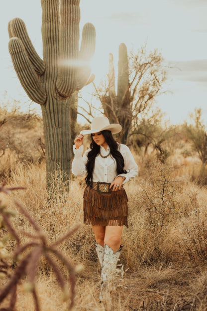 TH75 S180 IVORY RUFFLE TOP(1 Piece)