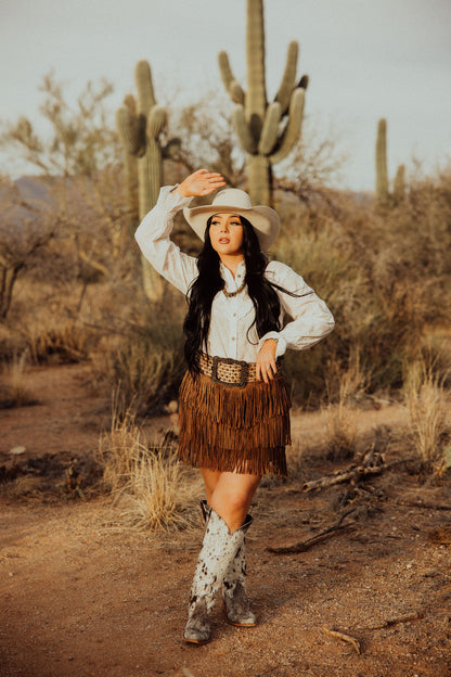 TH75 S180 IVORY RUFFLE TOP(1 Piece)