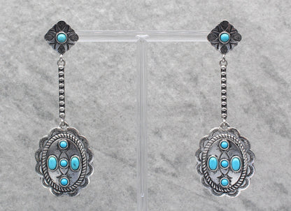 0696 R3-27 Diamond Concho Drop ER