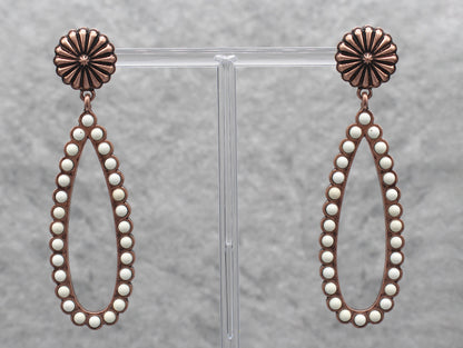 0045 H171 TEARDROP Bone ER ( 3 PIECE)