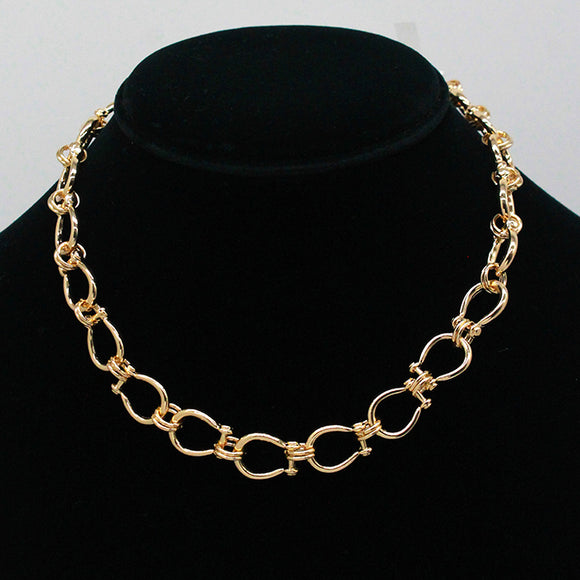 2106858 GOLD BIT CHAIN