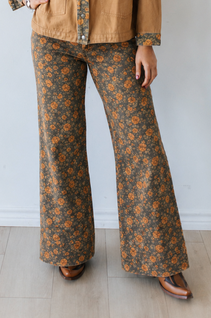 TH037-P FLORAL PANT