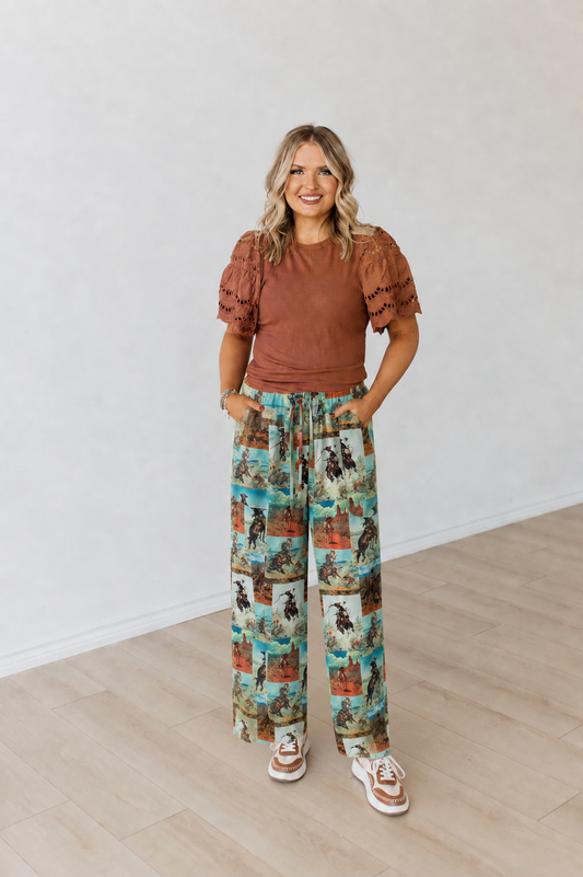 TH2109 WESTERN SQUARE PANT (7 PIECE)