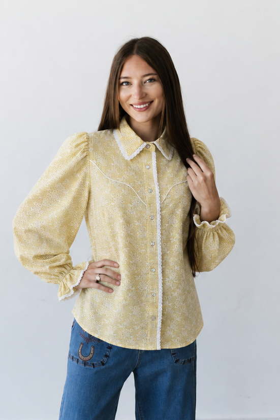 TH74 YELLOW GINGHAM (7 PIECE)