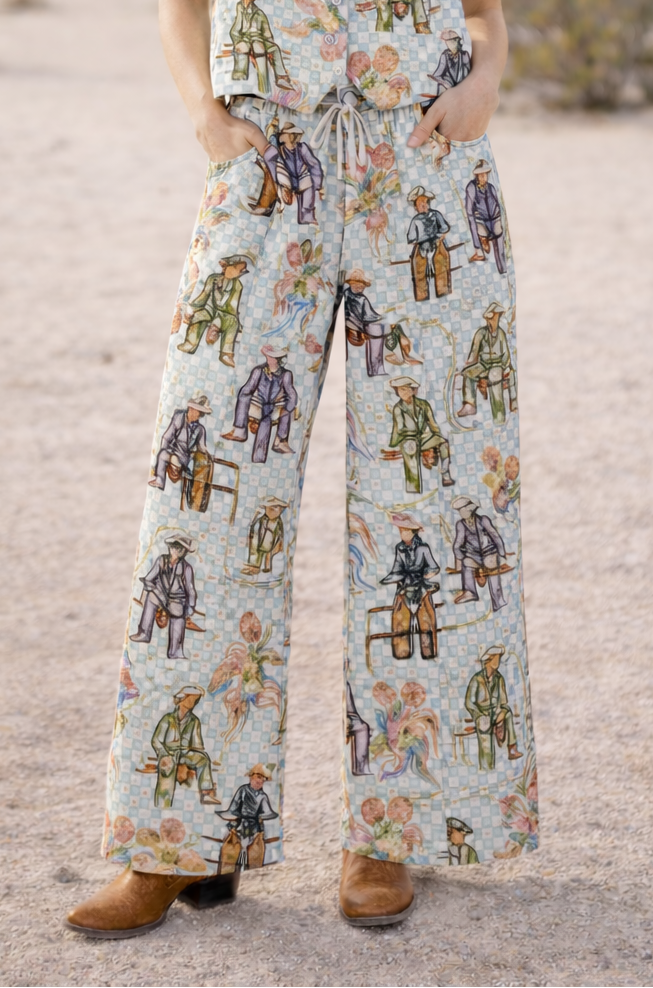 TH2109 FENCELINE PEARL PANT (7 PIECE)