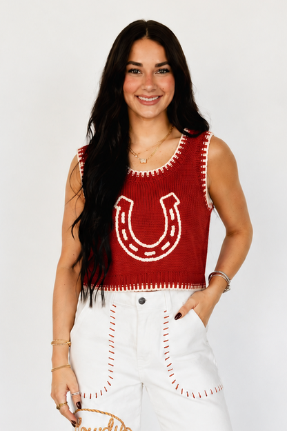 TH4215 RUST HORSESHOE (7 PIECE)