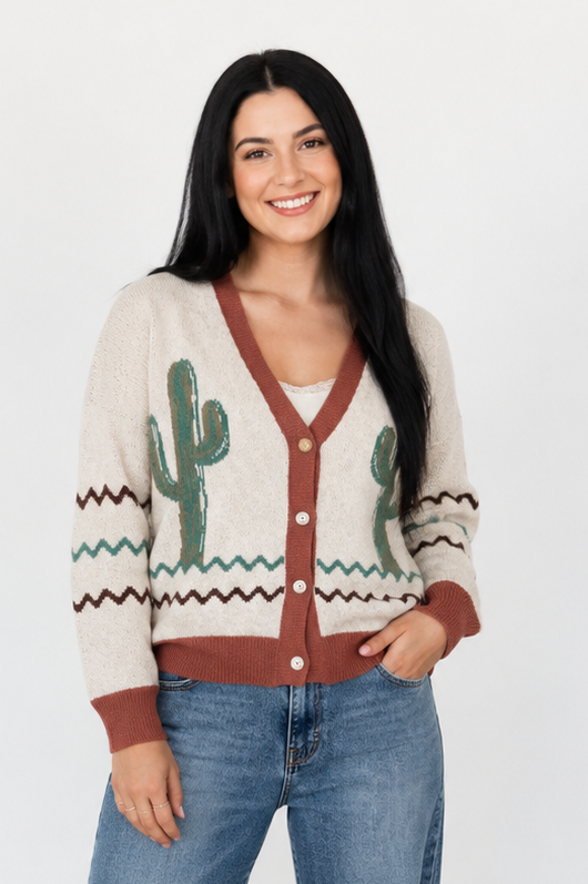 TH7567 CACTUS CARDI (7 PIECE)