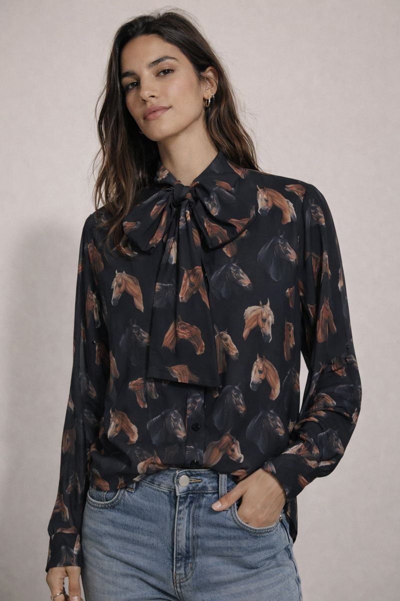 TH17 BLACK HORSE TIE TOP  (7 Piece)
