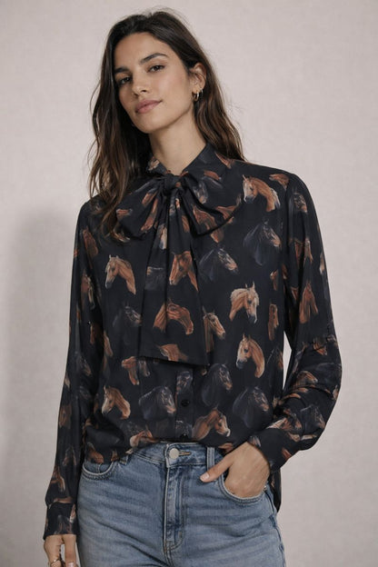 TH17 BLACK HORSE TIE TOP  (7 Piece)