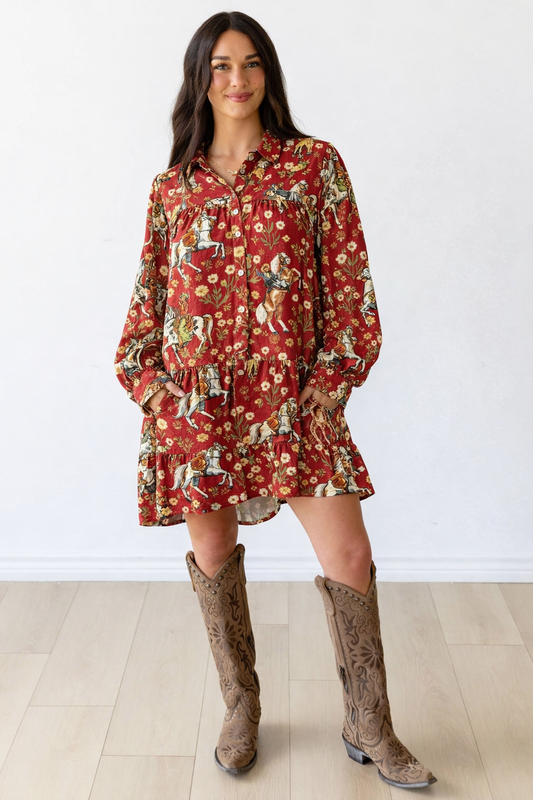 TH2556 RED COWBOY (7 Piece)