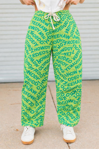 TH2107 MINT /BROWN HOWDY JEAN ( 7 PIECE)