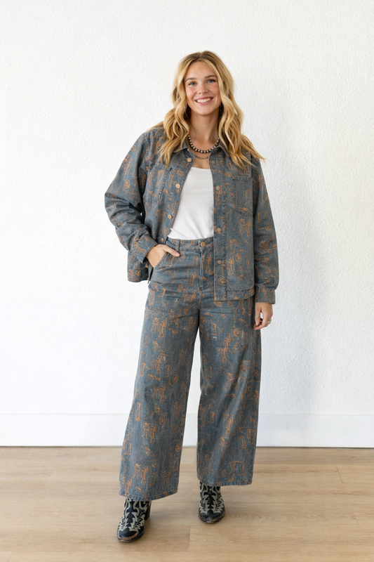 TH007  NAVY WESTERN  SHACKET