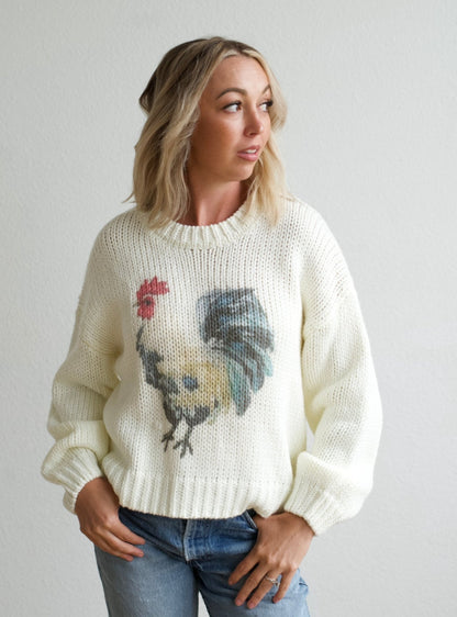 TH8474 ROOSTER SWEATER (7 Piece)