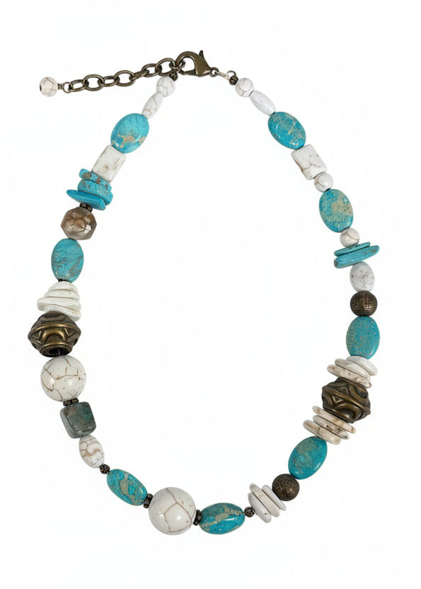 21126 IVORY TURQ AG MULIT HM NL