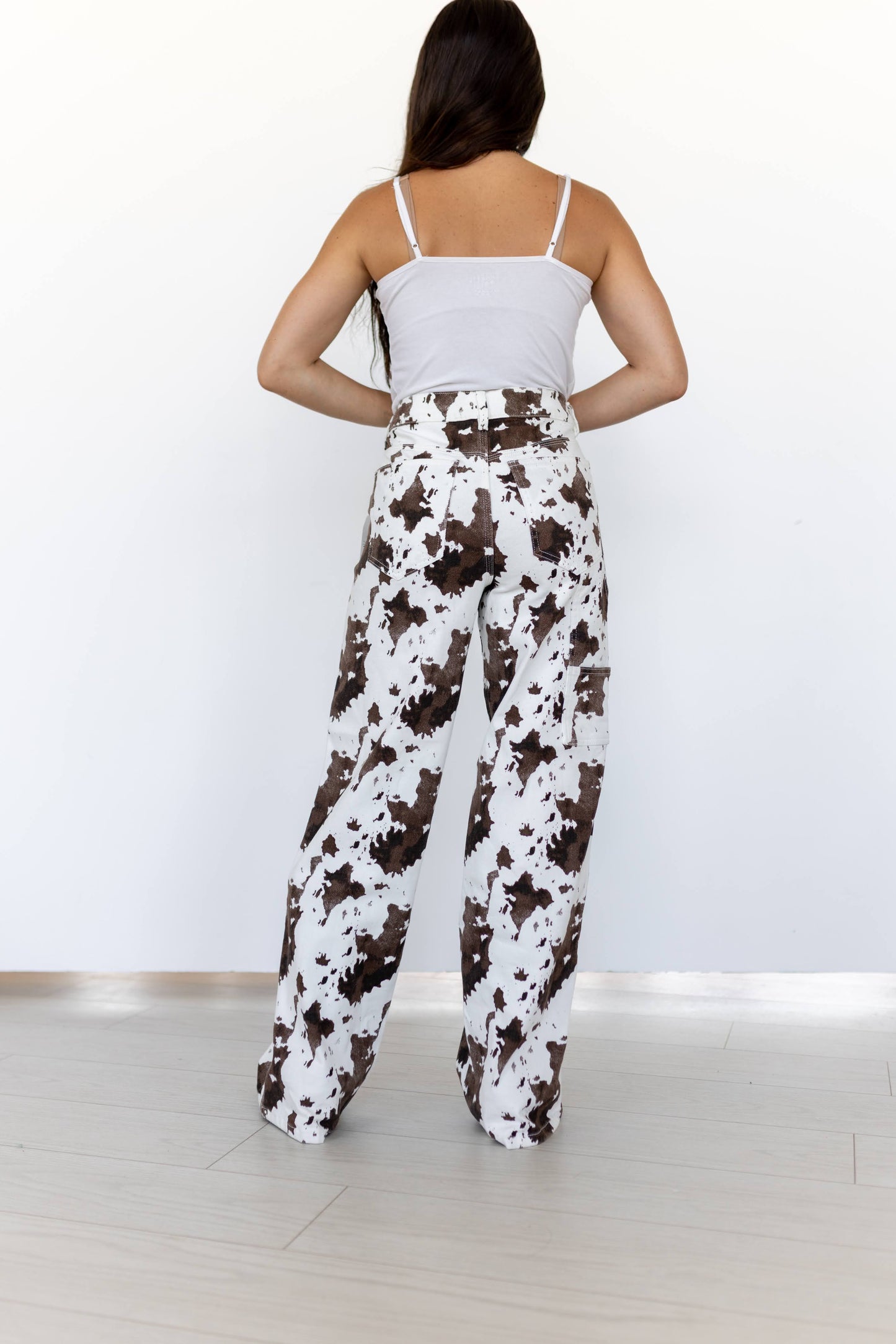 TH004 COW PRINT PANT (1 Piece)