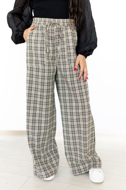 TH2109 PLAID BLACK TAN (7 Piece)