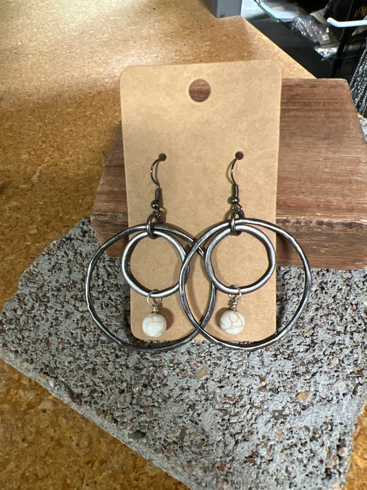 82316 R2-12 AS Bone DOUBLE RING ER