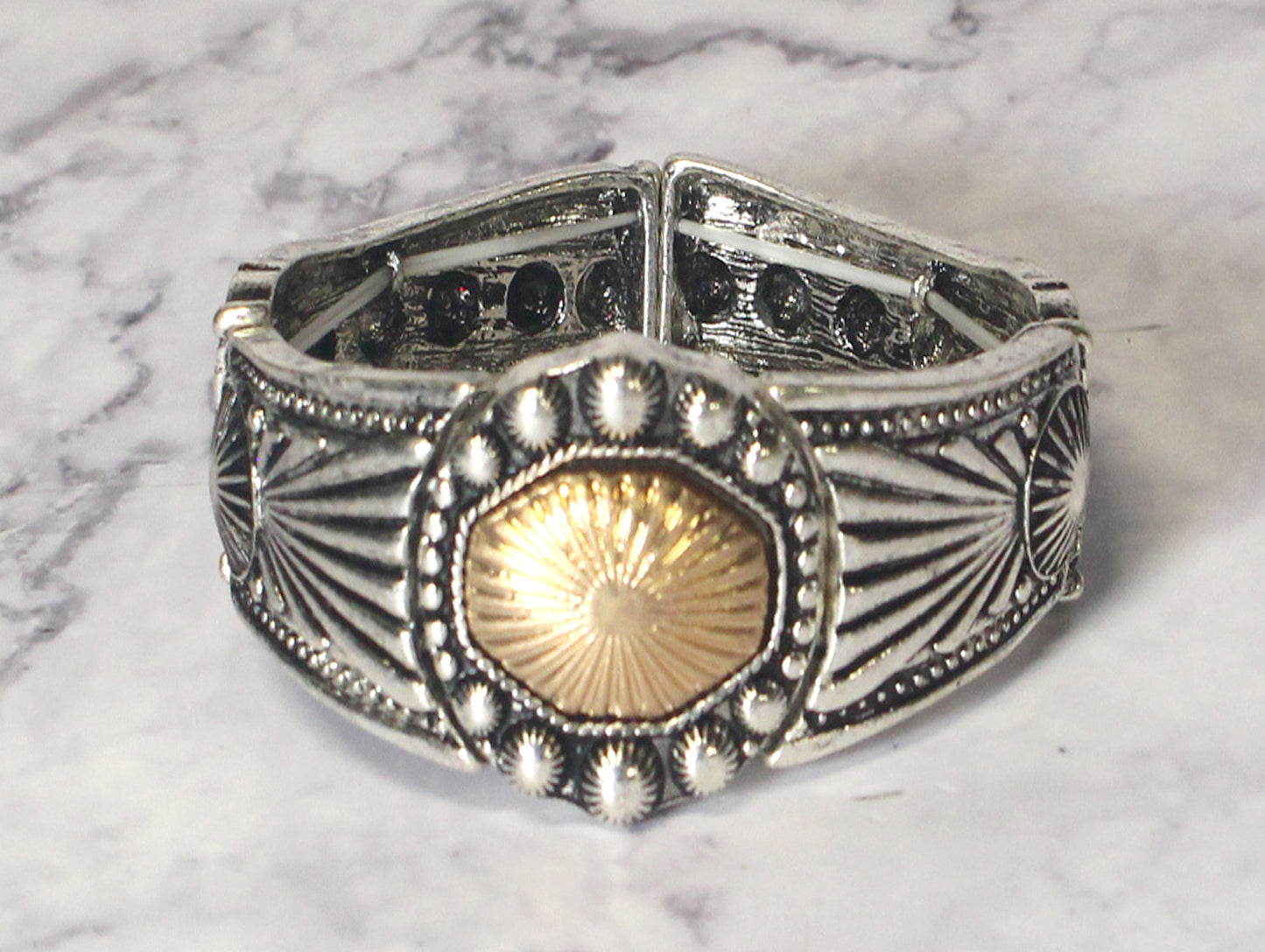 0408 R1-74 SILVER / GOLD BRA 9.95