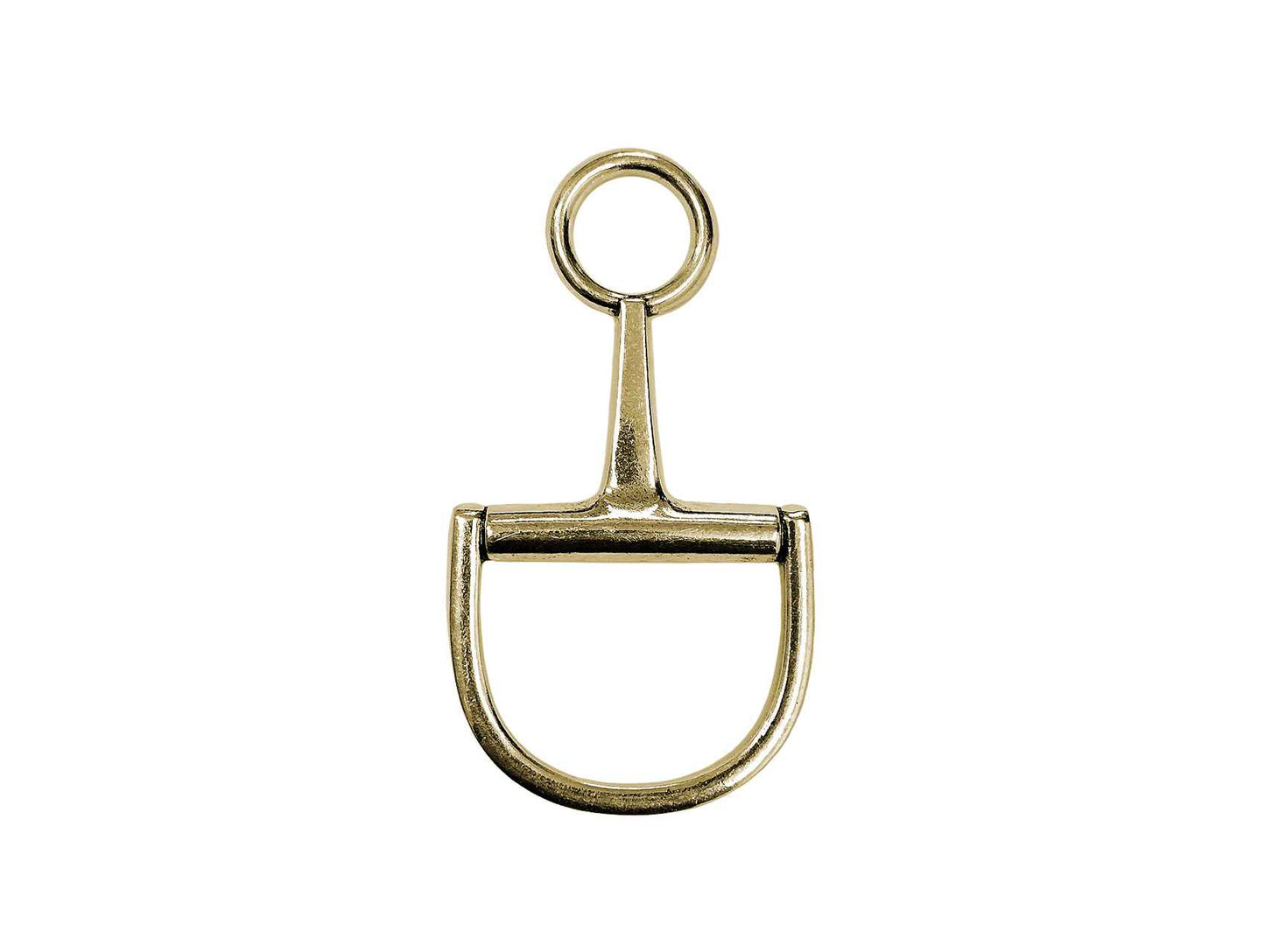 0077 AG WESTERN HORSEBIT 3" PENDANT