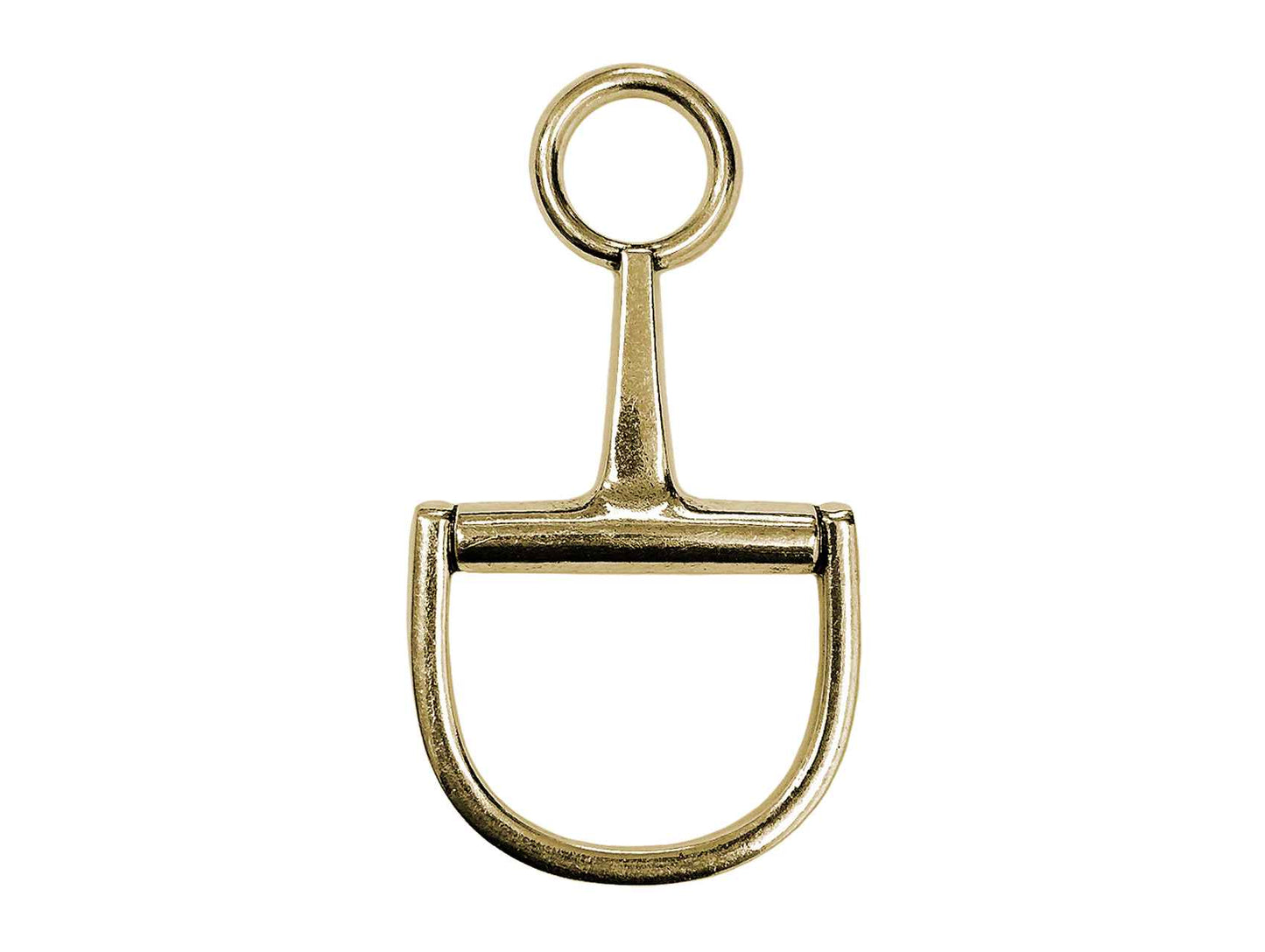 0077 AG WESTERN HORSEBIT 4" PENDANT