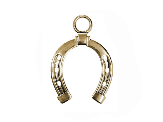 0081 AG WESTERN HORSE GROOVE PENDANT