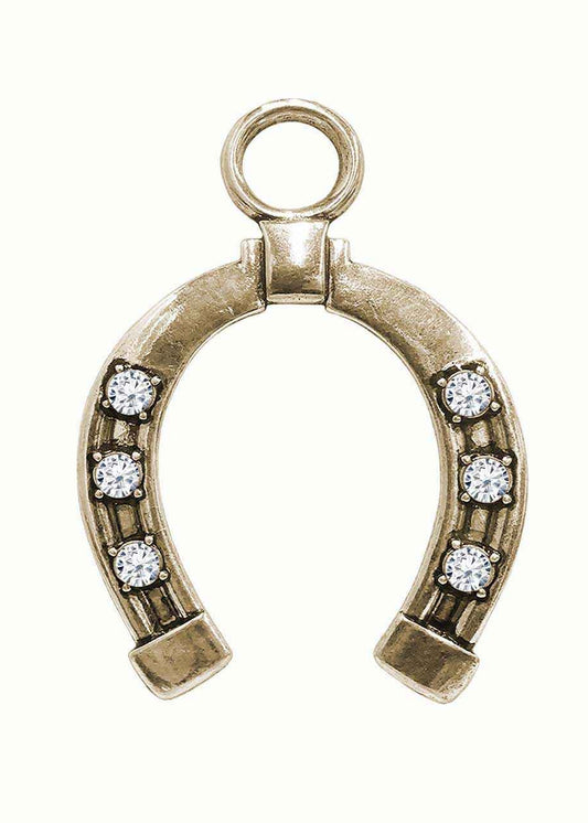 0081 GBCRY WESTERN HORSE GROOVE (PENDANT ONLY)