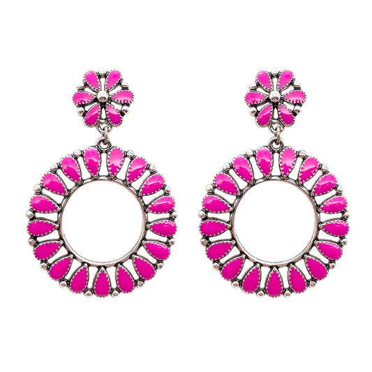 1428 T133 PINK DANGLE ER