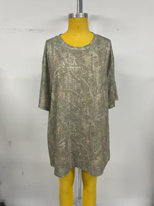 TH312 RELAXED FIT CAMO TEE (7 Piece)
