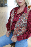 TH9810 PAISLEY WEAVED VEST