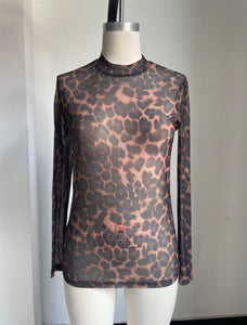 1221 DARK CHEETAH  MESH TOP (8@$16.75)