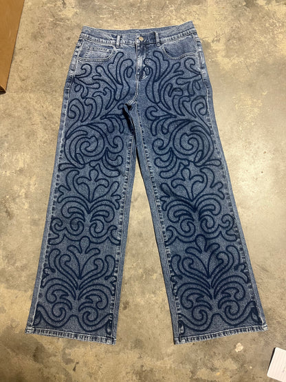 TH017 DENIM SWIRL JEAN ( 7 PIECE)