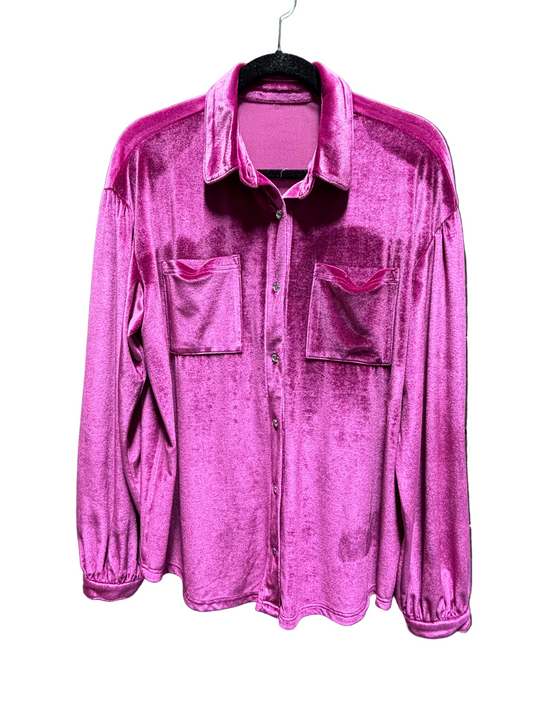 TH2780 PINK VELVET TOP (7 Pieces)