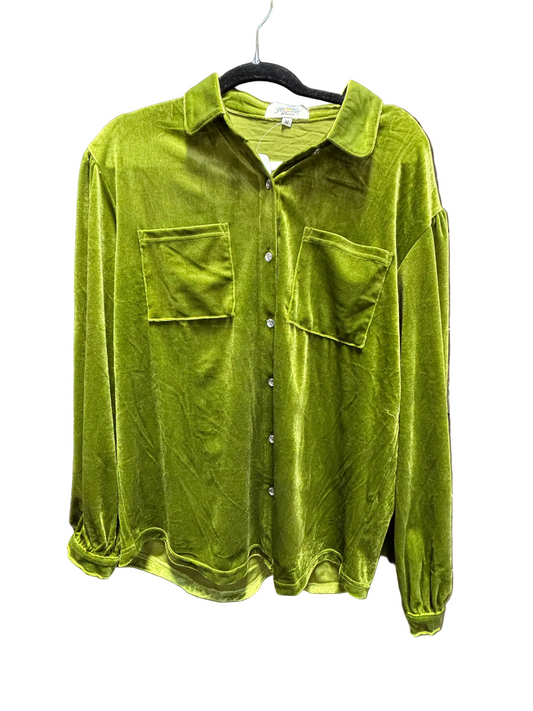 TH2780 GREEN  VELVET TOP (7 Pieces)